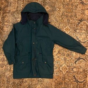 Elegant Teal Bomber Jacket with Hood